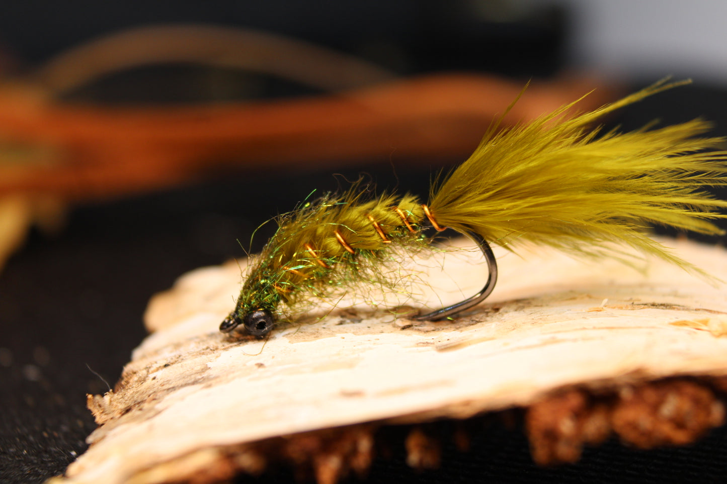 Flicksländenymf med flash.